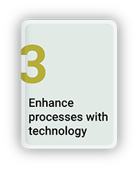 Enhance Process with Technology